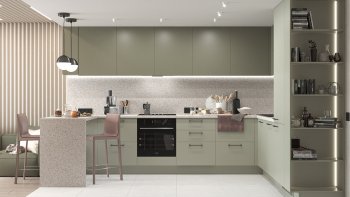 Тренды и новые цвета в дизайне современных кухонь в 2023 году в Шушенском - shushenskoe.mebel54.com | фото