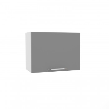 Арка ВПГ 600 шкаф верхний горизонтальный высокий (Штукатурка белая/корпус Серый) в Шушенском - shushenskoe.mebel54.com | фото