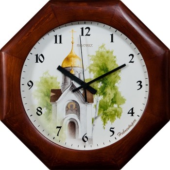 Часы настенные ДС-ВБ28-152 РУСЬ в Шушенском - shushenskoe.mebel54.com | фото