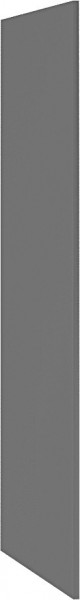 Фасад торцевой верхний Олива глянец ТПВ пенал (Белый глянец/высота 2336 мм) в Шушенском - shushenskoe.mebel54.com | фото