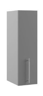 Гарда П 200 шкаф верхний (Белый Эмалит/корпус Серый) в Шушенском - shushenskoe.mebel54.com | фото
