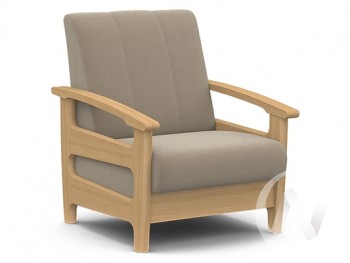 Кресло для отдыха Омега (бук лак/CATANIA LATTE) в Шушенском - shushenskoe.mebel54.com | фото