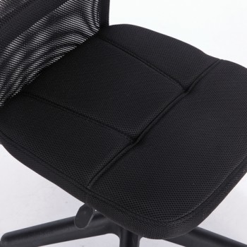 Кресло компактное BRABIX Smart MG-313 (черный) в Шушенском - shushenskoe.mebel54.com | фото