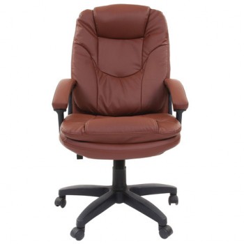 Кресло офисное BRABIX Trend EX-568 (коричневый) в Шушенском - shushenskoe.mebel54.com | фото