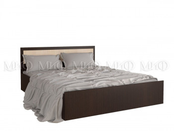 Кровать 1,4 Фиеста (Венге/Дуб беленый) в Шушенском - shushenskoe.mebel54.com | фото