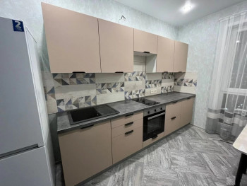 Модульная кухня Норд 2,5 м (Софт какао/Белый) в Шушенском - shushenskoe.mebel54.com | фото