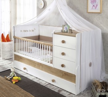 NATURA BABY Детская кровать-трансформер 20.31.1015.00 в Шушенском - shushenskoe.mebel54.com | фото