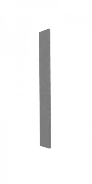 Панель торцевая (для шкафа верхнего торцевого высокого) ВПТ 400 Лофт (Штукатурка серая) в Шушенском - shushenskoe.mebel54.com | фото