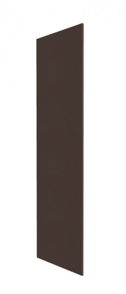 Панель торцевая ПН/ПНЯ М Квадро (для пеналов) Шоколад кожа в Шушенском - shushenskoe.mebel54.com | фото