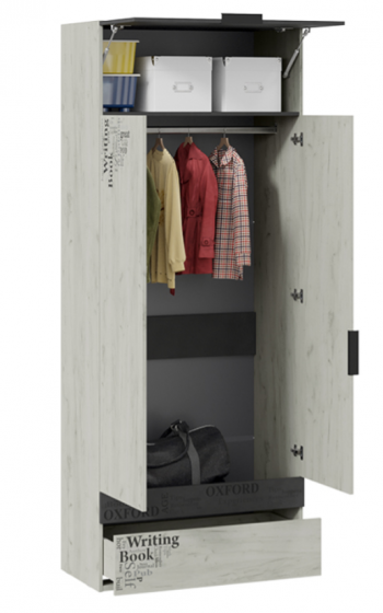Шкаф комбинированный для одежды «Оксфорд-2» в Шушенском - shushenskoe.mebel54.com | фото