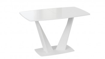 Стол раздвижной «Фабио» Тип 1 Белый в Шушенском - shushenskoe.mebel54.com | фото