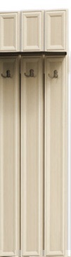 Вешалка для одежды навесная ДЛЯ ПРИХОЖЕЙ ВШ Венге/Дуб выбеленный в Шушенском - shushenskoe.mebel54.com | фото